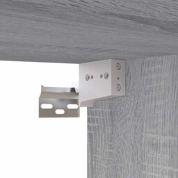Berkfield Sturdy Tv Cabinet Grey Sonoma 80X30X30 Cm Engineered Wood - thumbnail 8
