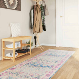 Berkfield Rug Washable Multicolour 80X300 Cm Anti Slip - thumbnail 1