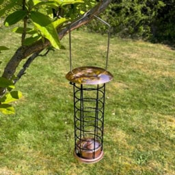 Selections Hanging Bird Feeder Suet Fat Ball Copper Style