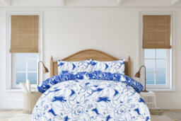 Smart Living Luxury Super Soft Reversible Hawaiian Tropic Duvet Cover With Pillowcase - thumbnail 2