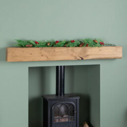Samuel Alexander 1.50M Pine And Red Berry Christmas Garland With Pinecones - thumbnail 9