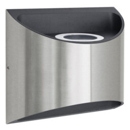 Long Life Lamps Company Modern Led Outdoor Wall Light Stainless Steel Cool White Zlc327Cw