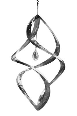 Home 2 Garden Stainless Steel Crystal Nova Wind Spinner - image 1
