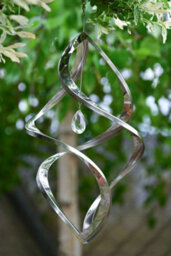 Home 2 Garden Stainless Steel Crystal Nova Wind Spinner - thumbnail 2