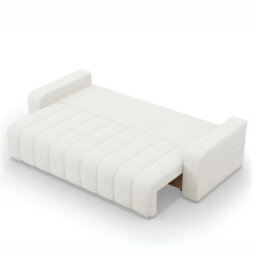 Abrielle Modern Sofa Bed With Guest Pull Out Storage Beige - thumbnail 3