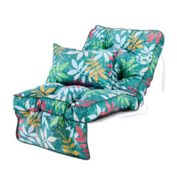 Alfresia Alexandra Green Leaf Garden Swing Seat Cushion - Classic Style - thumbnail 1