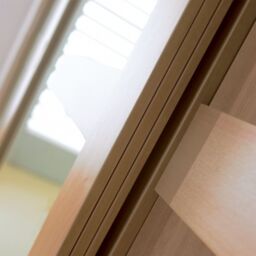 Spacepro 1 Panel Natural Oak Effect Sliding Wardrobe Door (H)2220mm (W)610mm - thumbnail 4