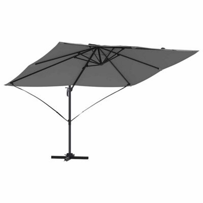Berkfield Modern Cantilever Roma Parasol Anthracite 352X251X260 Cm Aluminium - image 1