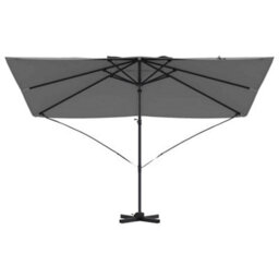 Berkfield Modern Cantilever Roma Parasol Anthracite 352X251X260 Cm Aluminium - thumbnail 5