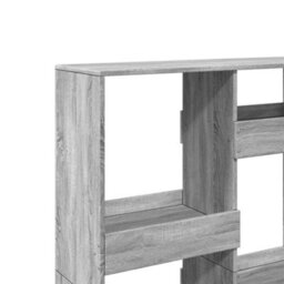 Berkfield Classic Room Divider Grey Sonoma 100X33X135 Cm Engineered Wood - thumbnail 7