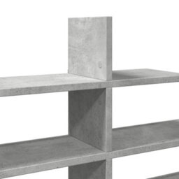 Berkfield Wall Shelf Concrete Grey 124.5X18X60.5 Cm Engineered Wood - thumbnail 7
