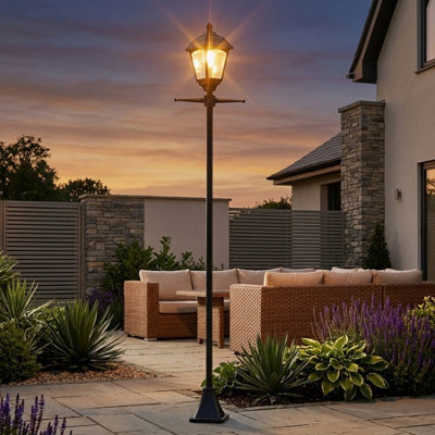 Victoriana Solar Garden Lamp Post Light - image 1