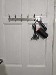 Mass Dynamic Wall Mounted Stainless Steel Coat Hooks  6 Dual Hooks For Coats, Hats & Bathroom Use - thumbnail 6