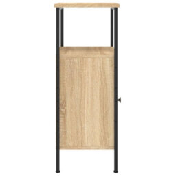 Berkfield Bedside Cabinet Sonoma Oak 41X31X80 Cm Engineered Wood - thumbnail 7