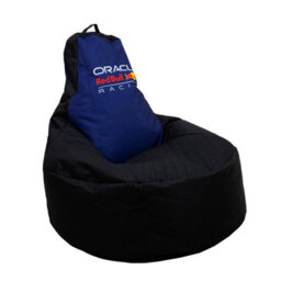 Character World Oracle Red Bull Racing Bean Chair Filled Indoors Outdoors Formula 1 Blue Beanbag - thumbnail 6