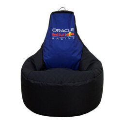 Character World Oracle Red Bull Racing Bean Chair Filled Indoors Outdoors Formula 1 Blue Beanbag - thumbnail 5