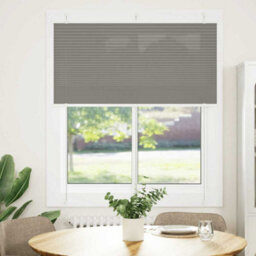 Berkfield Pleated Blind Anthracite 120X150 Cm Fabric Width 119.4 Cm Polyester - thumbnail 2