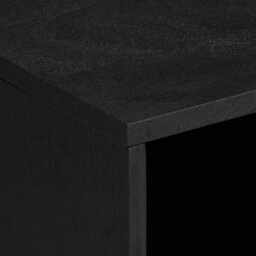 Berkfield Tv Cabinet Black 80X33X46 Cm Engineered Wood - thumbnail 7
