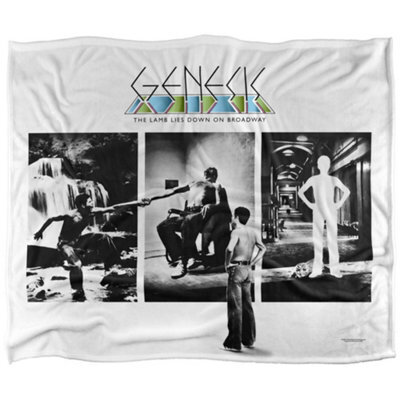 Genesis The Lamb Lies Down On Broadway Silky Supersoft Blanket Multicoloured (One Size) - image 1