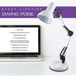Homelife 35W 'swing Poise' Hobby Desk Lamp - Diamond White - thumbnail 2
