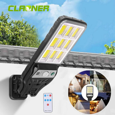 6000W Led Solar Pir Motion Sensor Wall Light Outdoor Garden Ip66 - image 1