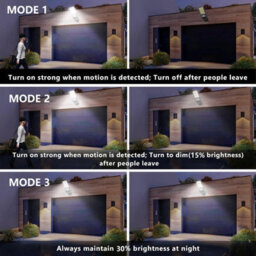 6000W Led Solar Pir Motion Sensor Wall Light Outdoor Garden Ip66 - thumbnail 5