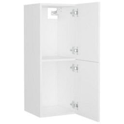 Berkfield Bathroom Furniture Set White Engineered Wood - thumbnail 8