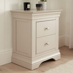 The Furniture Market Wilmslow Grey 2 Drawer Bedside - thumbnail 5
