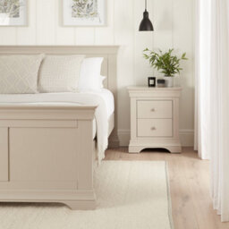 The Furniture Market Wilmslow Grey 2 Drawer Bedside - thumbnail 2
