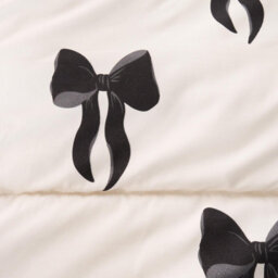 Ohs Bows 10.5 Tog Coverless Duvet With Pillowcase Bedding Set, Cream - King - thumbnail 4