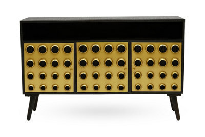 Buttercup Farm Arti Sideboard - Mango Wood - L35 X W130 X H82 Cm - Gold/brown - image 1