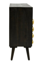 Buttercup Farm Arti Sideboard - Mango Wood - L35 X W130 X H82 Cm - Gold/brown - thumbnail 4
