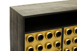 Buttercup Farm Arti Sideboard - Mango Wood - L35 X W130 X H82 Cm - Gold/brown - thumbnail 6