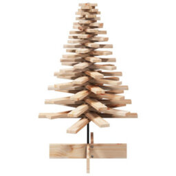 Berkfield Versatile Wooden Christmas Tree For Decoration 100 Cm Solid Wood Pine - thumbnail 3