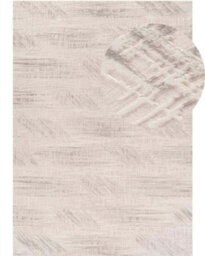 The Rugs Carmel Cream/grey Abstract Area Rug And Runner Non Shedding, Stain Resistant, Soft - thumbnail 2