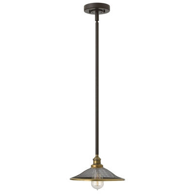 Stylish Buckeye Bronze Pendant Light With Led E27 Fitting For Modern Interiors