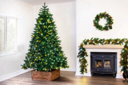 Christmas Tree World The 7Ft/210Cm Ultra Devonshire Fir Pre-Lit With Warm White/white Colour Change Leds - thumbnail 7