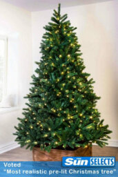 Christmas Tree World The 7Ft/210Cm Ultra Devonshire Fir Pre-Lit With Warm White/white Colour Change Leds - thumbnail 8