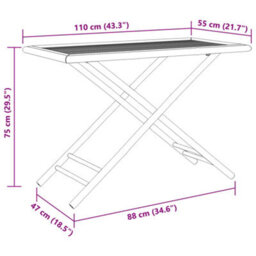 Walplus 5 Piece Garden Outdoor Dining Set Suitable For Backyard, Patio  Bamboo - Cushion Not Included - thumbnail 8