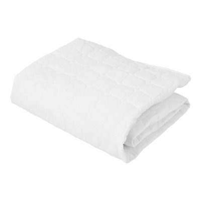 Living And Home Super King Deep Fit White Quilted Fitted Sheet Comfortable Warm And Supportive 180Cm W X 200Cm D - image 1