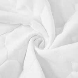 Living And Home Super King Deep Fit White Quilted Fitted Sheet Comfortable Warm And Supportive 180Cm W X 200Cm D - thumbnail 5