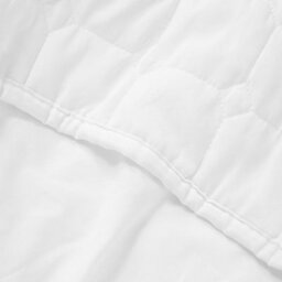 Living And Home Super King Deep Fit White Quilted Fitted Sheet Comfortable Warm And Supportive 180Cm W X 200Cm D - thumbnail 6