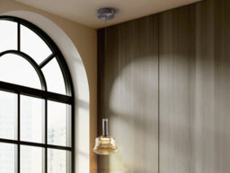 Luminosa Lighting Luminosa Scarlett Slim Pendant Ceiling Light Amber Led 3000K - Uk Stock - thumbnail 1