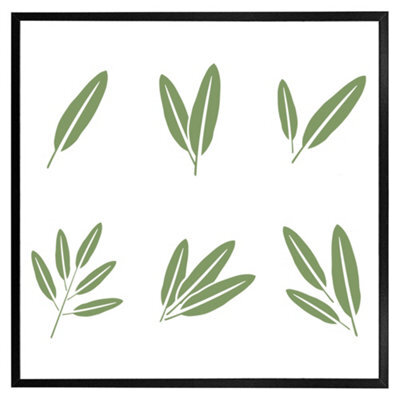 "Andrew Lee Herbs (Picutre Frame) / 12X12"" / Oak" - image 1