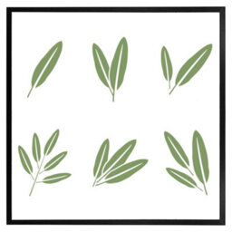 "Andrew Lee Herbs (Picutre Frame) / 12X12"" / Oak" - thumbnail 8