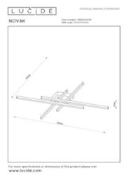 Lucide Novak Flush Ceiling Light - Led Dim. Cct 1X42W 2700K/4000K - Black - thumbnail 5