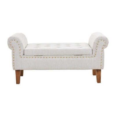 Storage Ottoman Seat Stool Bench Chest Toy Box Trunk - image 1