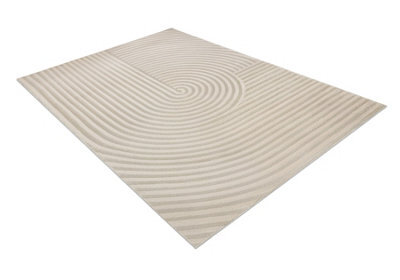 RugsX Carpet Balance 1921 Taupe - Geometric, Structural, Glamour 80X150 Cm - image 1