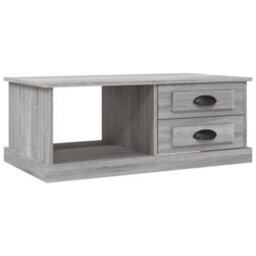 Berkfield Coffee Table Grey Sonoma 90X50X35 Cm Engineered Wood - thumbnail 2