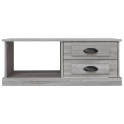 Berkfield Coffee Table Grey Sonoma 90X50X35 Cm Engineered Wood - thumbnail 6